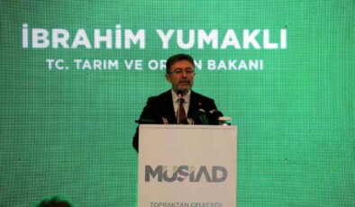 Bakan Yumaklı: “2050 yılında yüzde 55 daha fazla suya, yüzde 65’te daha fazla gıdaya ihtiyacımız olacak”