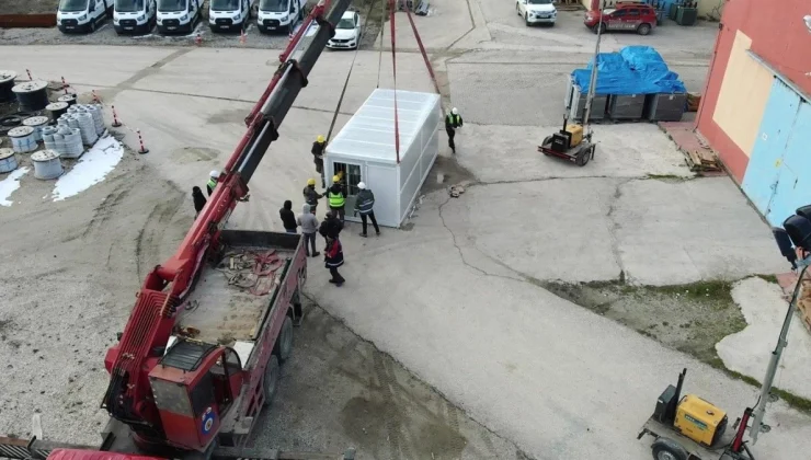 OEDAŞ, Afet Durumunda Operasyonel Faaliyetlerine Devam Edebilmek İçin Yaşam Konteynerleri Aldı