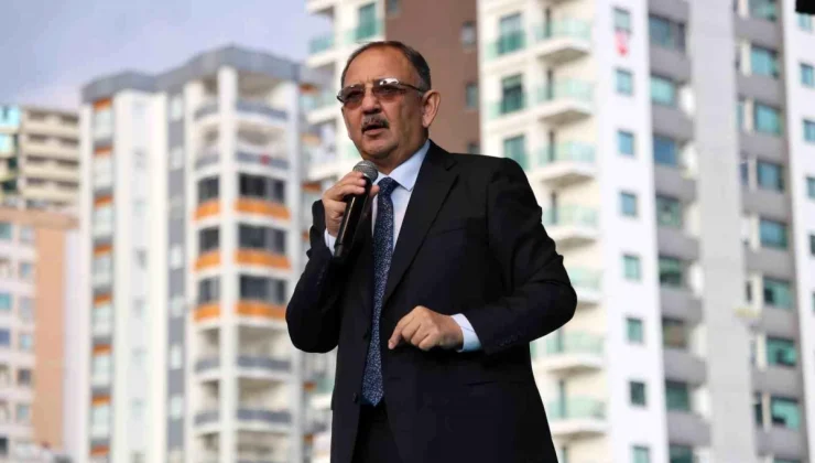 Bakan Özhaseki: “Deprem değil, kötü bina öldürür”