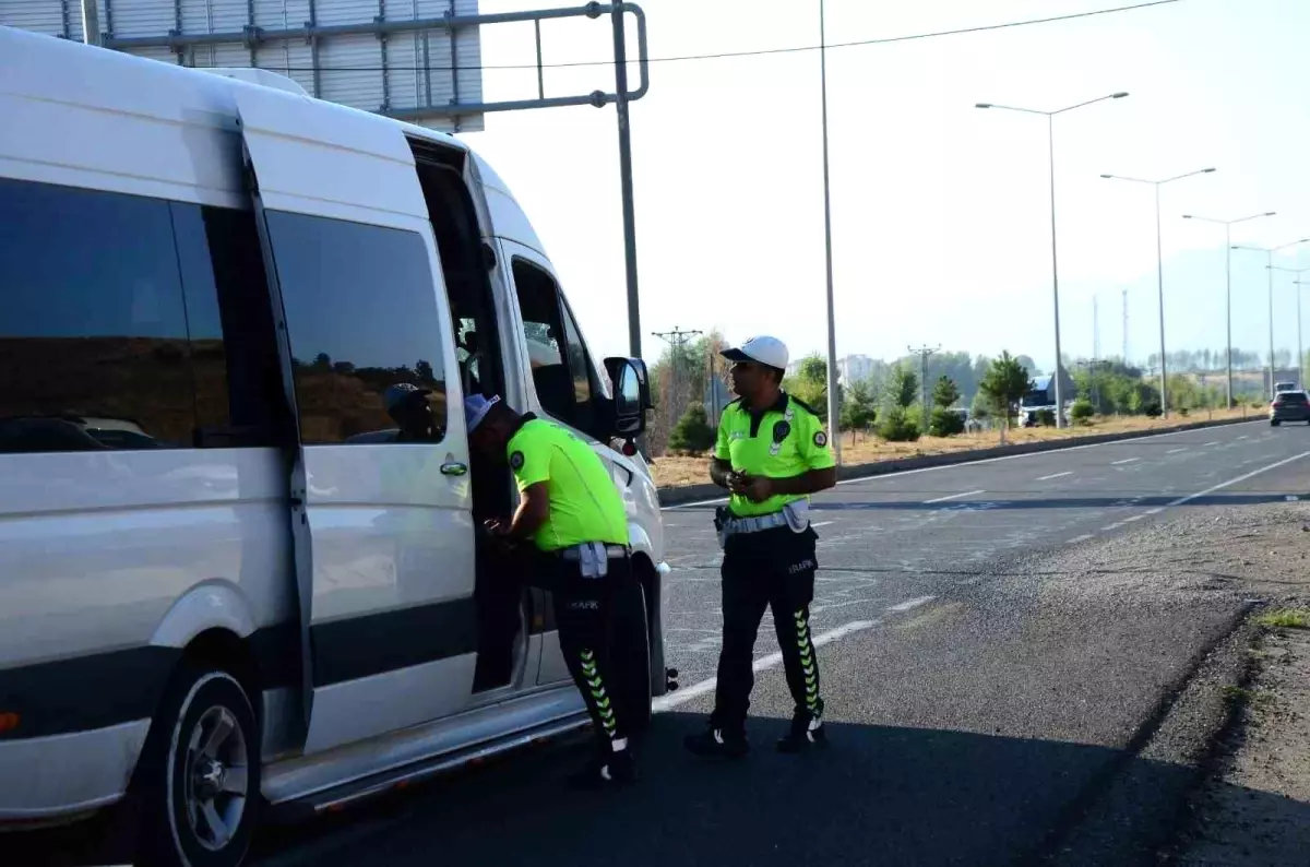 Bingöl’de Okul Servisi Denetimleri Başladı