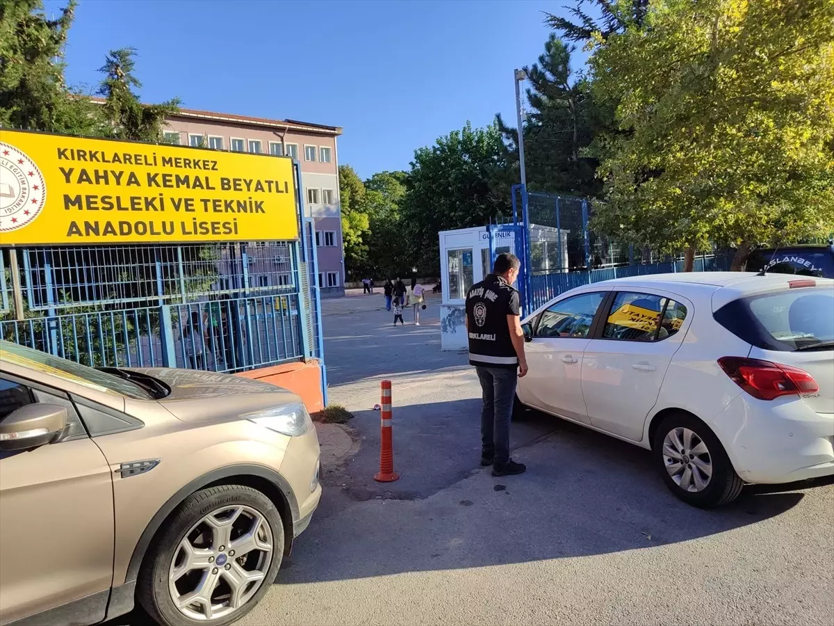 Kırklareli’nde Okul Servis Denetimi